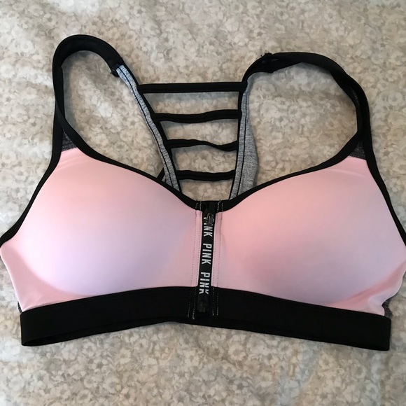 front zip push up bra